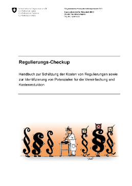 Handbuch « Regulierungs-Checkup »